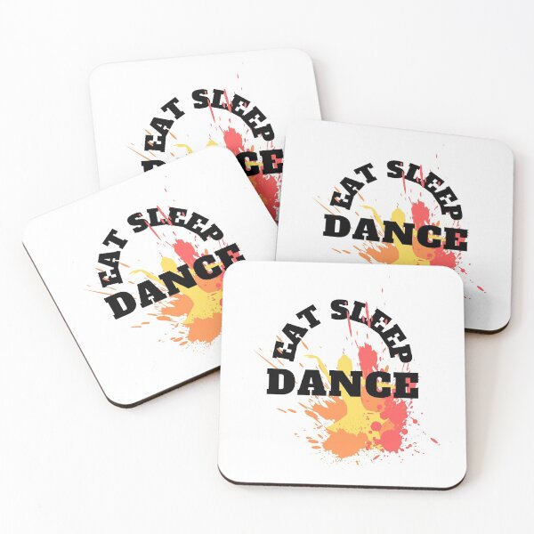Item preview, Eat Sleep Dance Repeat Yellow Red designed and sold by kyds.