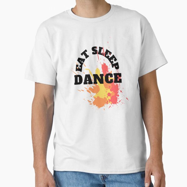 Item preview, Eat Sleep Dance Repeat Yellow Red designed and sold by kyds.