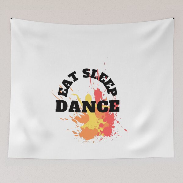 Item preview, Eat Sleep Dance Repeat Yellow Red designed and sold by kyds.