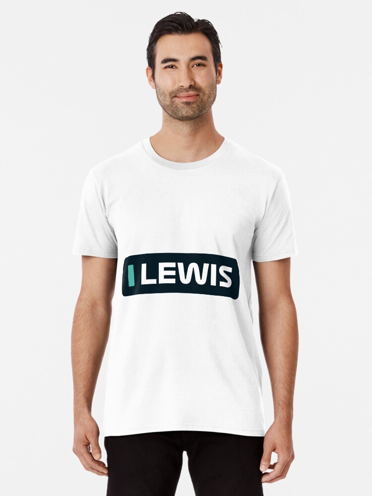 Afsnit budget Ønske Lewis name tag" Premium T-Shirt for Sale by Jamie Dunmore | Redbubble