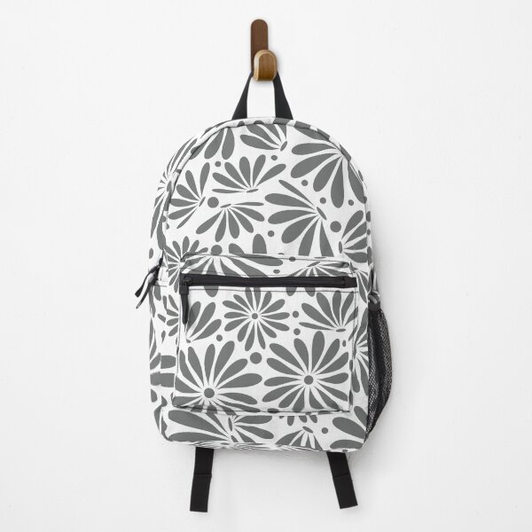 Item preview, Gray floral seamless pattern designed and sold by BLMcreations.