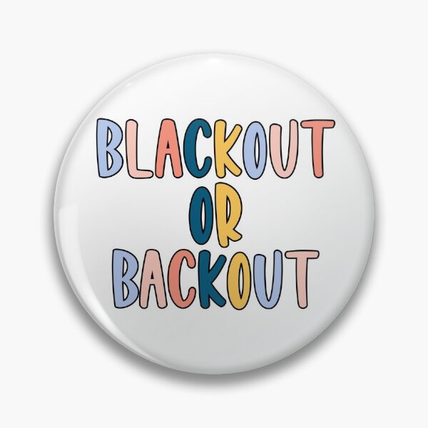 Item preview, blackout or backout designed and sold by 3rdgilmoregirl.