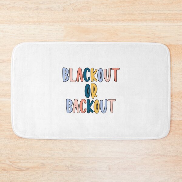 Item preview, blackout or backout designed and sold by 3rdgilmoregirl.
