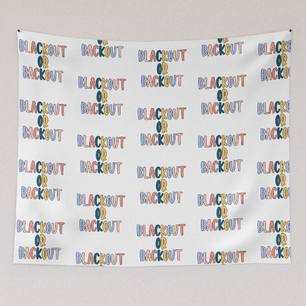 Item preview, blackout or backout designed and sold by 3rdgilmoregirl.