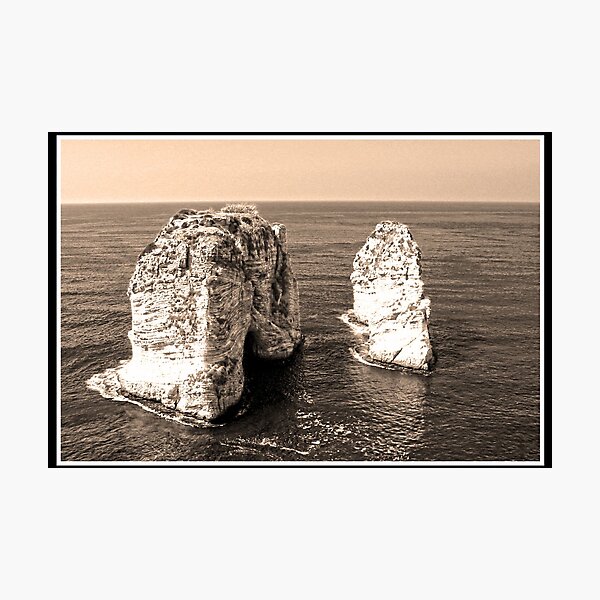 Rawcheh, Beirut Photographic Print