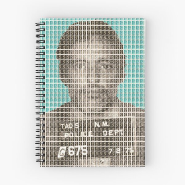 Item preview, Dennis Hopper Mug Shot - Blue designed and sold by Gary Hogben.