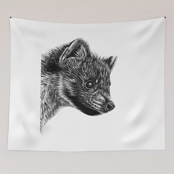 Item preview, Pine marten designed and sold by LorenDowding.