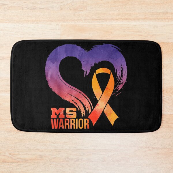 Item preview, MS Warrior Heart Multiple Sclerosis Awareness designed and sold by bcide.