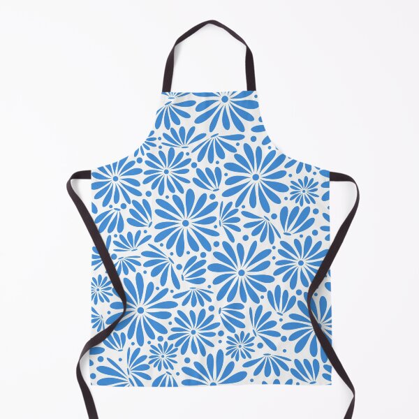 Item preview, Blue floral seamless pattern designed and sold by BLMcreations.