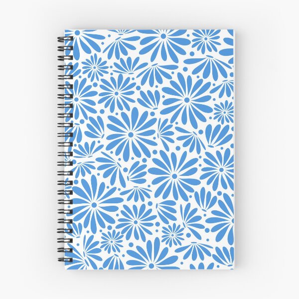 Item preview, Blue floral seamless pattern designed and sold by BLMcreations.