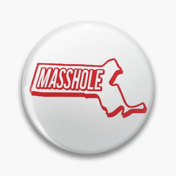 Item preview, Masshole Massachusetts Boston Bumper Sticker designed and sold by cangurojoe.