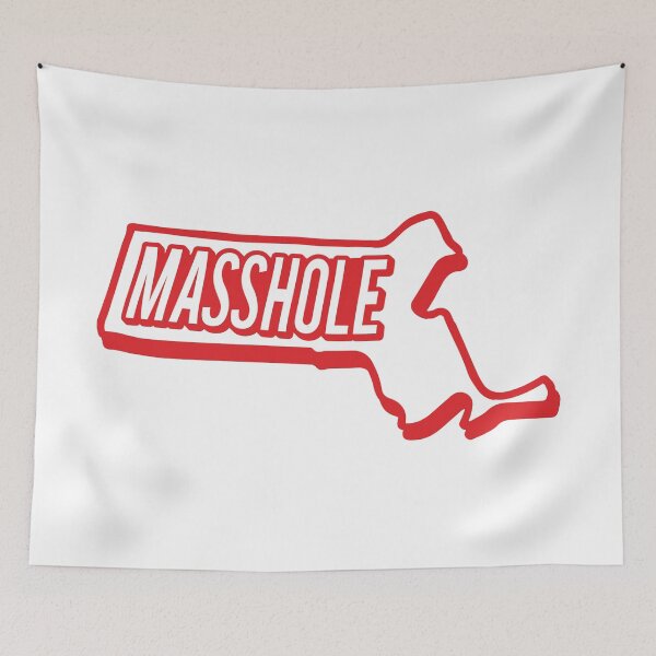 Item preview, Masshole Massachusetts Boston Bumper Sticker designed and sold by cangurojoe.
