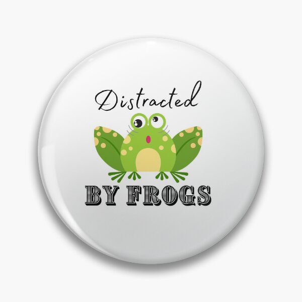 Item preview, Distracted By Frogs  designed and sold by JFbuyshop.