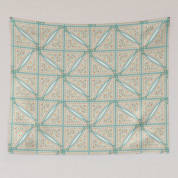 Aperçu de l'œuvre Couettes, édredons, couvertures et tapisseries de style marocain créée et vendue par Mary Maple.