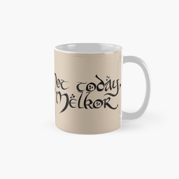Aperçu de l'œuvre Pas aujourd'hui, Melkor (pinceau) créée et vendue par Raccoon Trash.