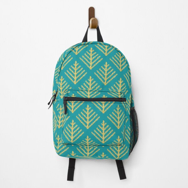 Item preview, Gold glitter and turquoise geometric pattern designed and sold by Osting.