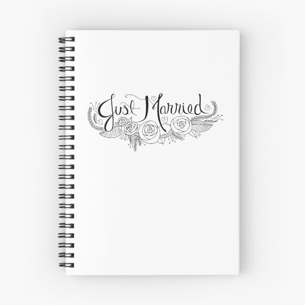 Item preview, Just Married designed and sold by CAPSLOCKTUESDAY.