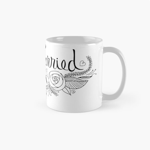 Item preview, Just Married designed and sold by CAPSLOCKTUESDAY.