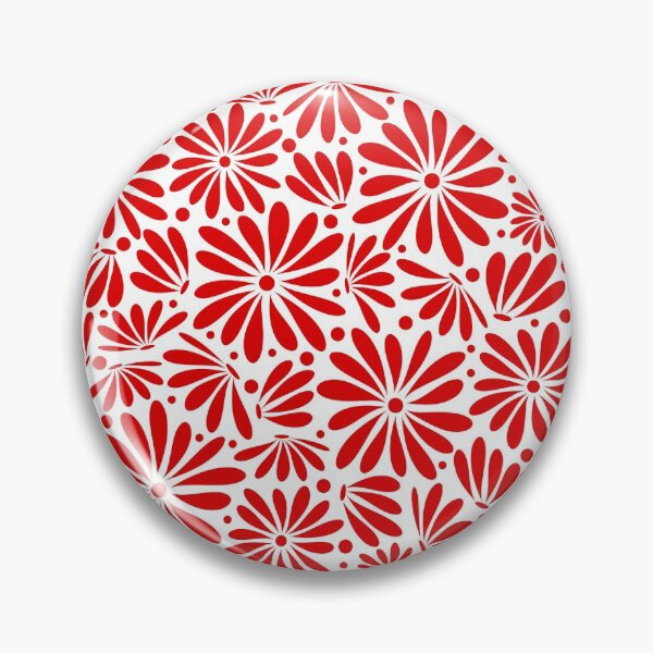 Item preview, Red floral seamless pattern designed and sold by BLMcreations.