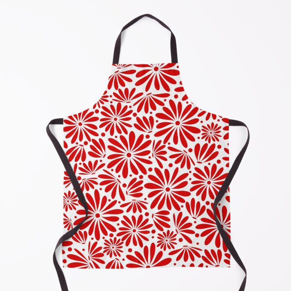 Item preview, Red floral seamless pattern designed and sold by BLMcreations.