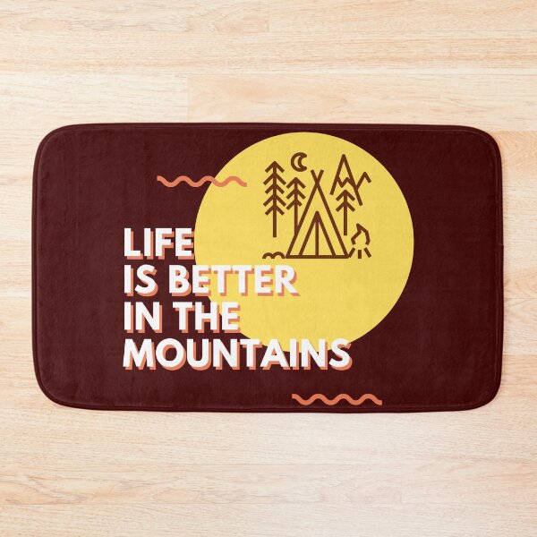Item preview, Life Is Better In The Mountains designed and sold by Red-ElYoubi.
