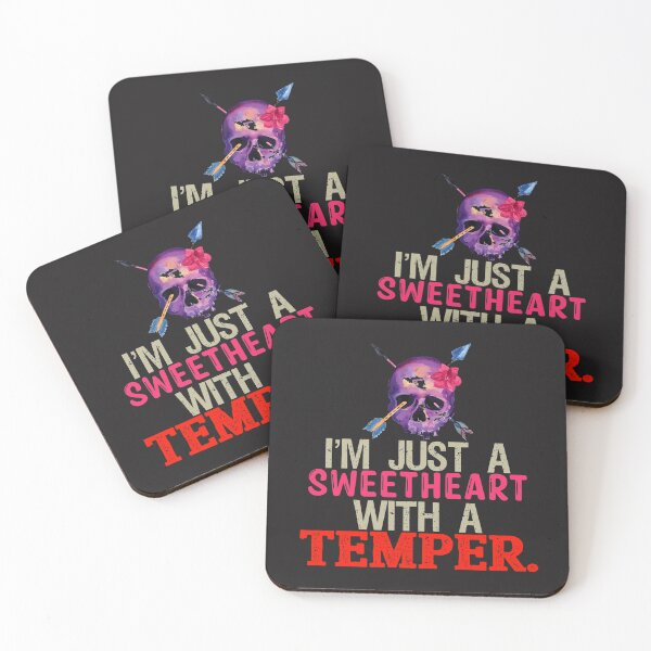 Item preview, Just a sweetheart with a temper  designed and sold by Monkey204.
