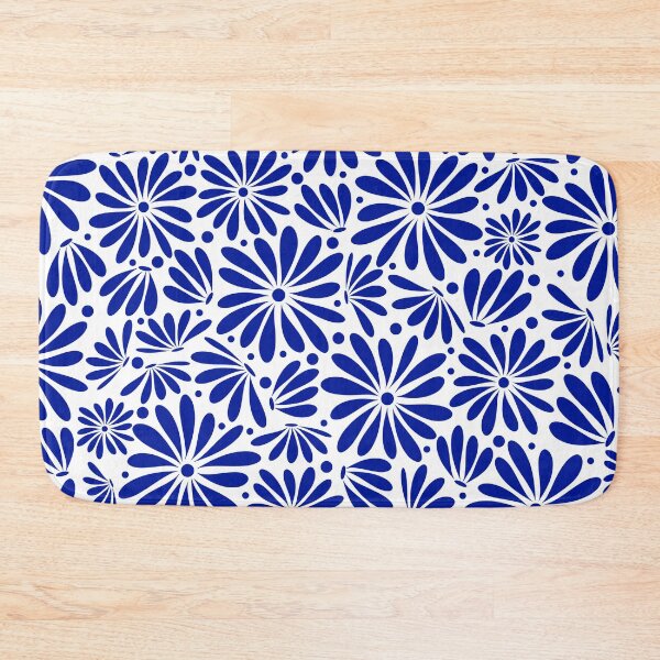 Item preview, Blue floral seamless pattern 2 designed and sold by BLMcreations.