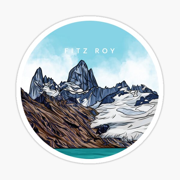 Fitz Roy Stickers for Sale, Free US Shipping