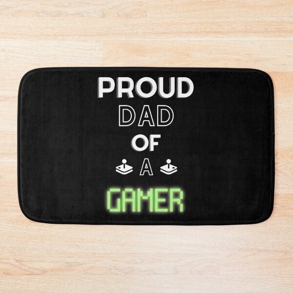 Item preview, Proud Dad of a Gamer - Gamer Dad designed and sold by For the love of Pixels.