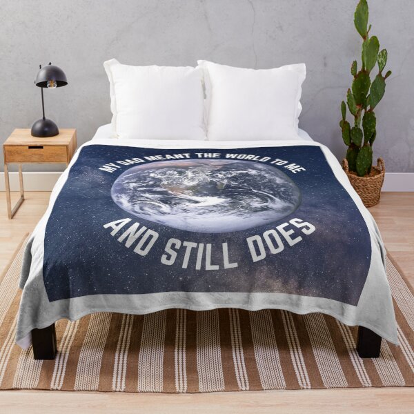 Item preview, Artistic design - "My dad meant the world to me and still does" designed and sold by xomooda.