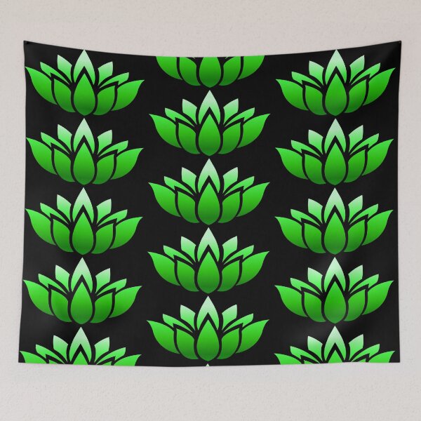 Item preview, Simplicity Lotus In Green Hue designed and sold by RosieSunflower.