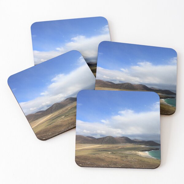 Item preview, Northton Beach and the hills of Southern Harris designed and sold by beavo.