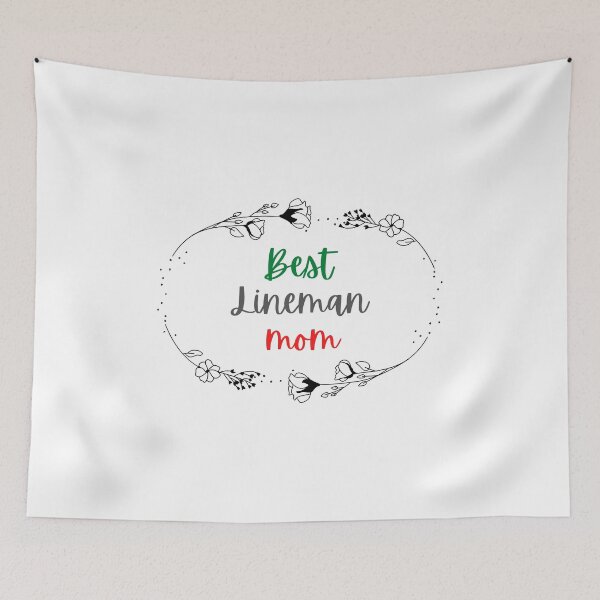 Item preview, Best Lineman Mom designed and sold by JFbuyshop.
