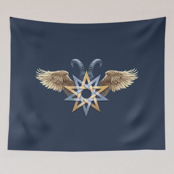 Item preview, Pentagram, Baphomet designed and sold by 1001karte.