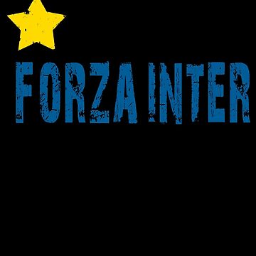 FORZA INTER Sticker for Sale by Confusion101