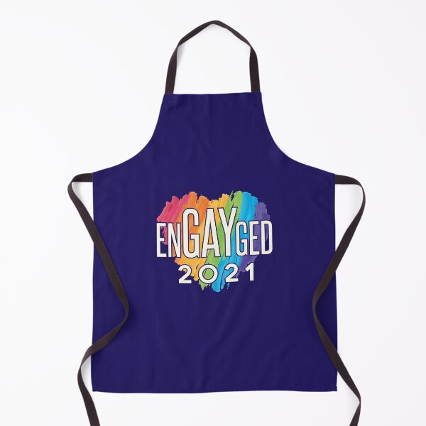 Item preview, Engayged 2021 LGBT Gay Engagement Wedding designed and sold by jaygo.