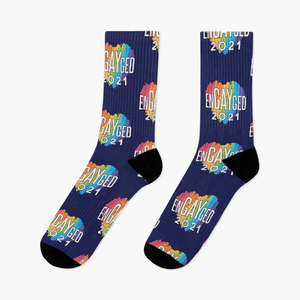 Item preview, Engayged 2021 LGBT Gay Engagement Wedding designed and sold by jaygo.