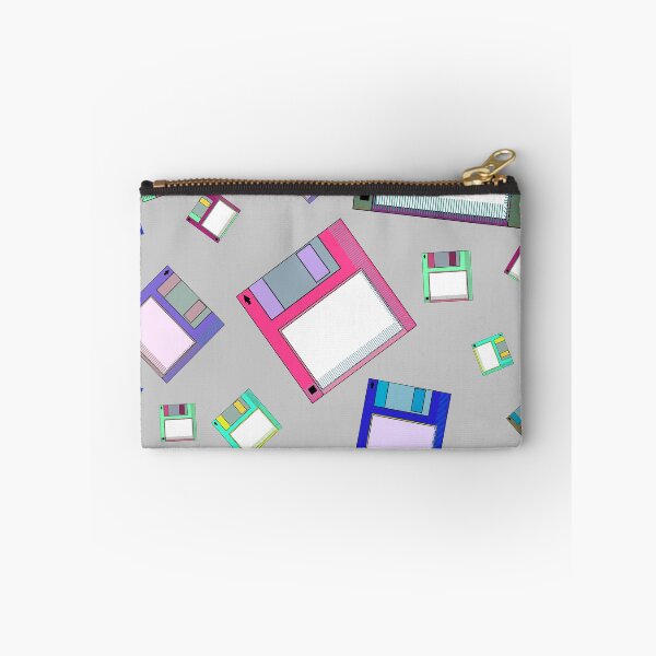 Item preview, Floppy disk disc retro neon pattern designed and sold by Cedarrue.