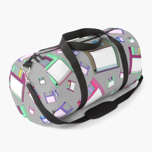 Item preview, Floppy disk disc retro neon pattern designed and sold by Cedarrue.
