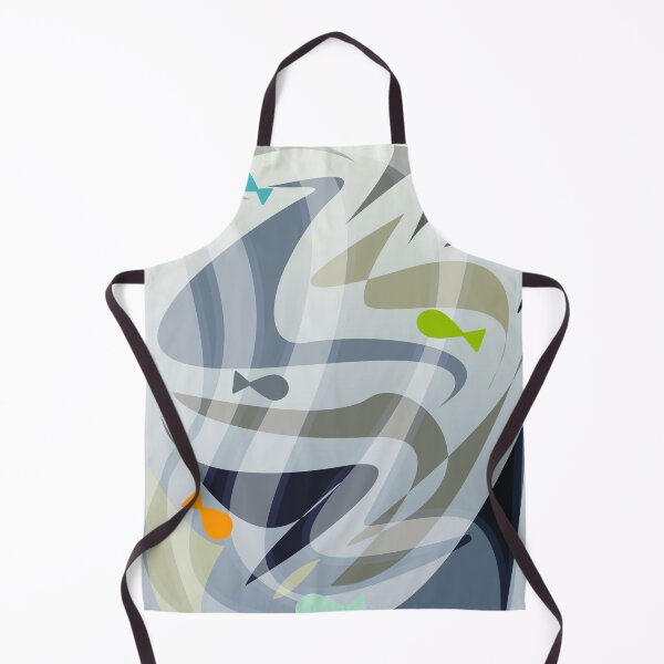 Item preview, Aesthetic abstract simple fish seascape - Caroline Laursen Original designed and sold by Caroline Laursen.