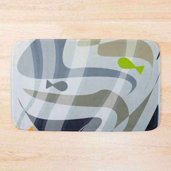 Item preview, Aesthetic abstract simple fish seascape - Caroline Laursen Original designed and sold by Caroline Laursen.