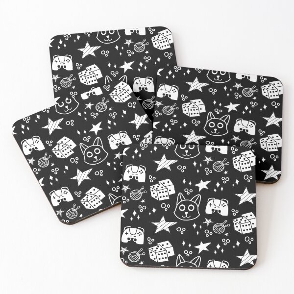 Item preview, Fun Cat Games Pattern designed and sold by palaco210.