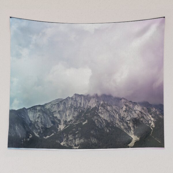 Item preview, Mountain Snow Winter Trees Clouds Nature  designed and sold by DanielCarvalho2.