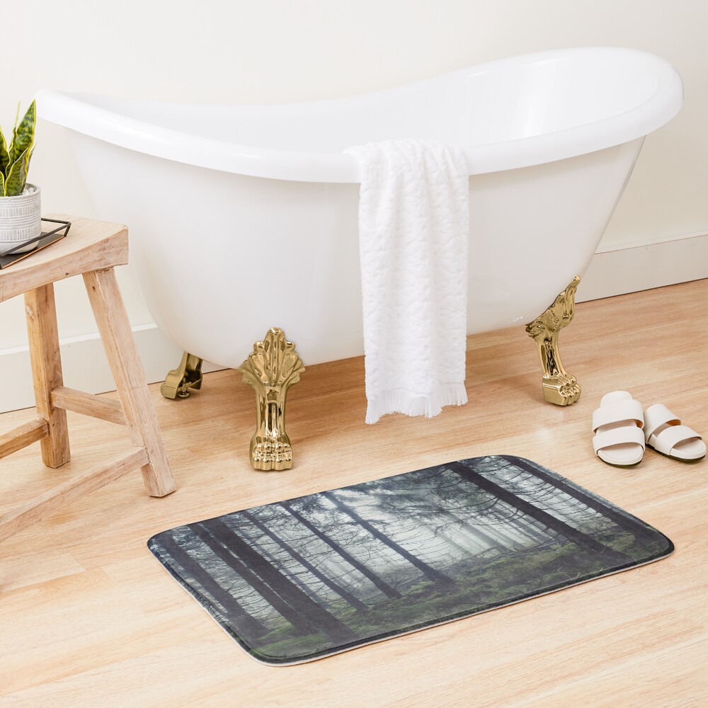 Through The Trees Bath Mat