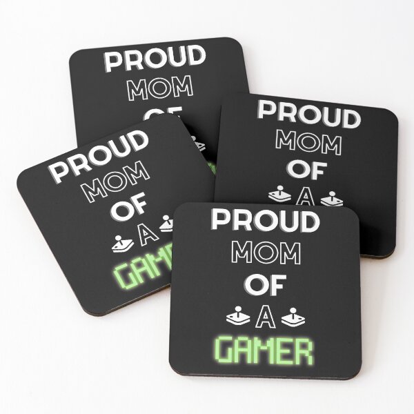 Item preview, Proud Mom of a Gamer - Gamer Mom designed and sold by For the love of Pixels.