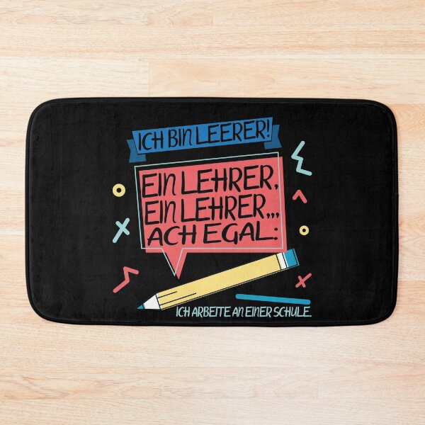 Item preview, Ich bin Lehrer und arbeite an einer Schule designed and sold by Spirit-Designs.