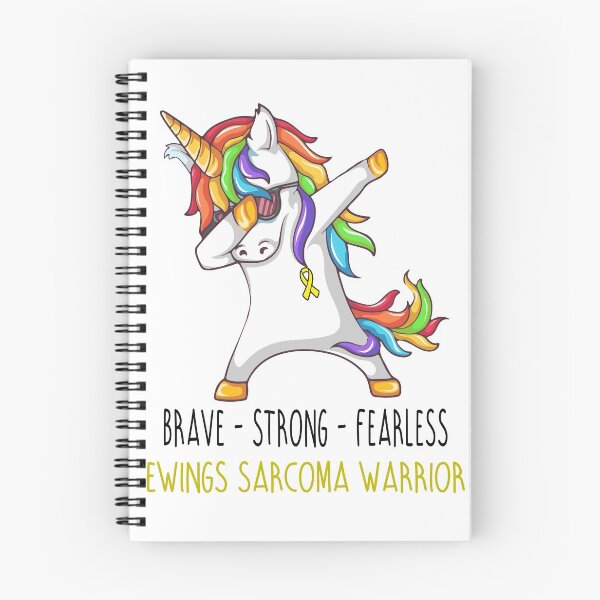 Item preview, Ewings Sarcoma Warrior Brave Strong Fearless designed and sold by deputylove.