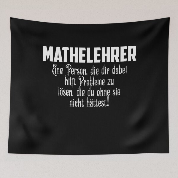 Item preview, Mathelehrer machen Probleme designed and sold by Spirit-Designs.