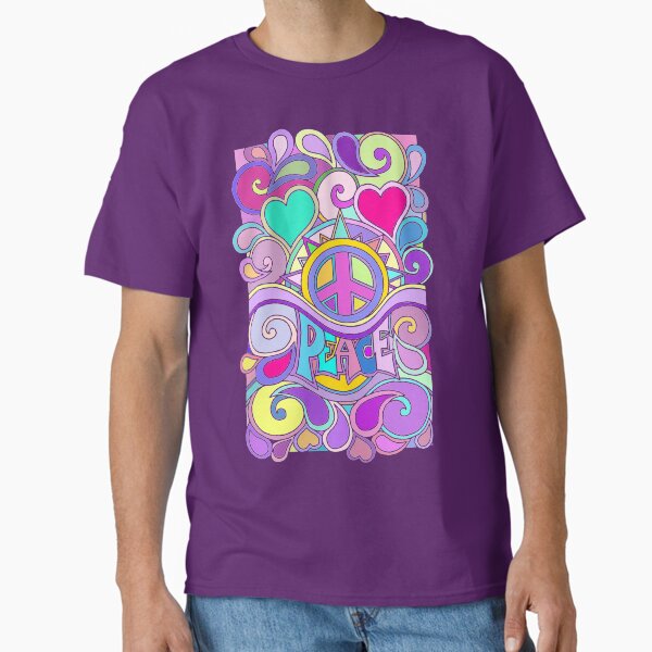 Item preview, Psychedelic Hippy Retro Peace Art designed and sold by Alondra.