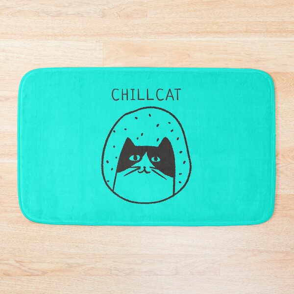 Item preview, Extremely Chill Cat - Feline Zen designed and sold by Purrfecta.